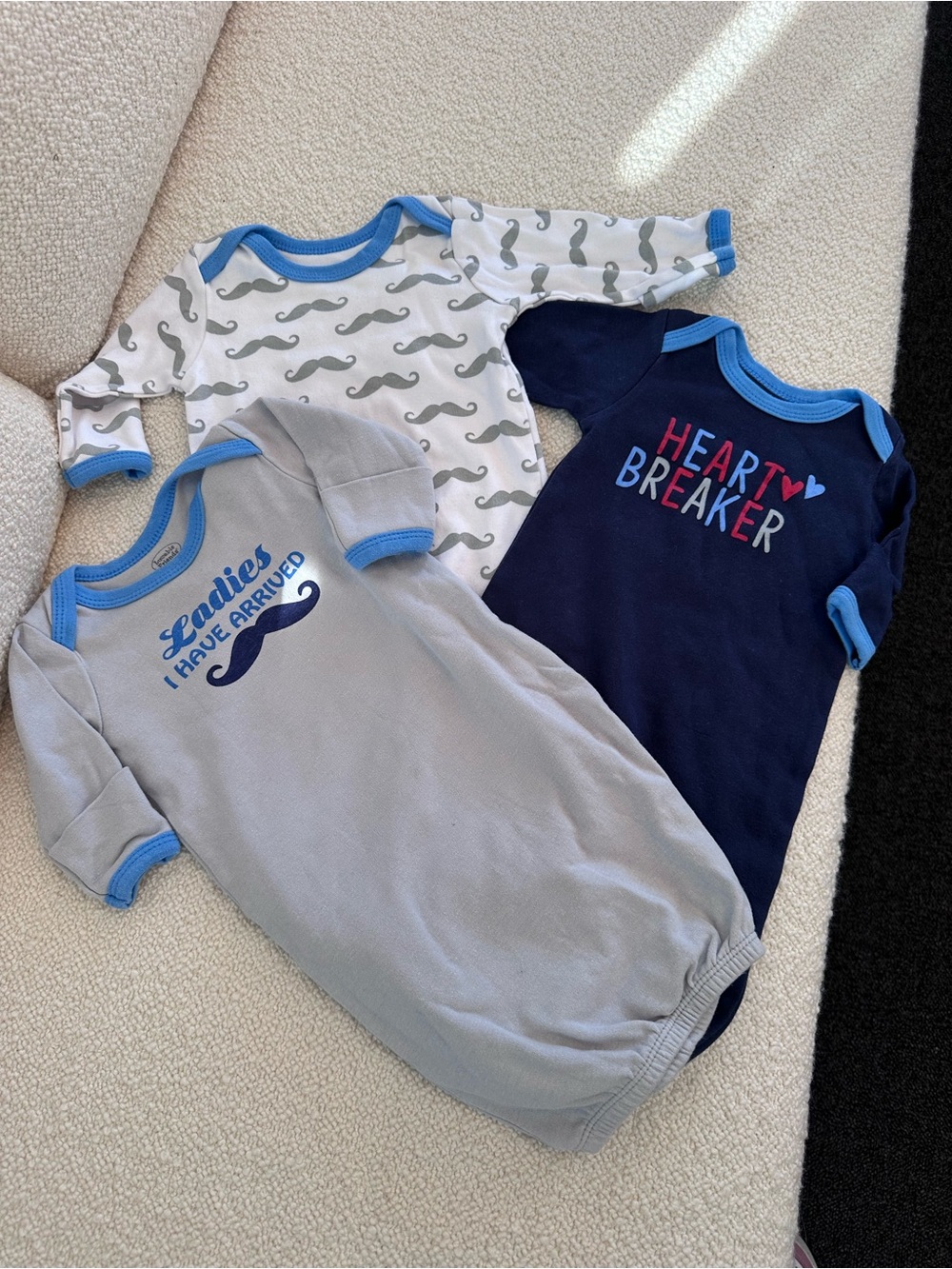 Luvable Friends Baby Gowns
